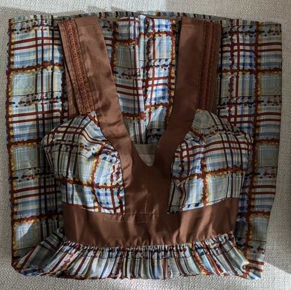 Burlapp Anthropologie Silk Dress - M - Picture 9 of 9